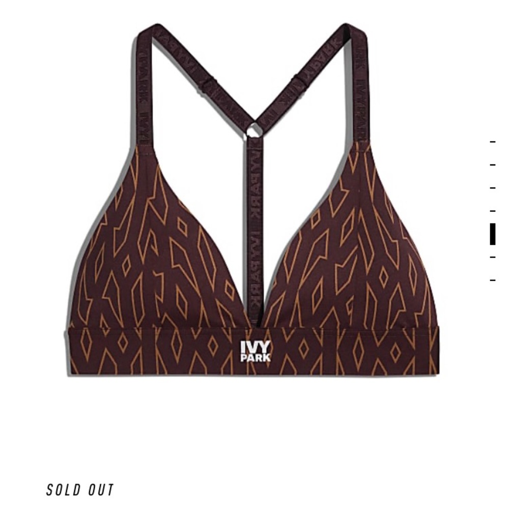 IVY PARK/ ICY PARK Low Support Triangle Bra S